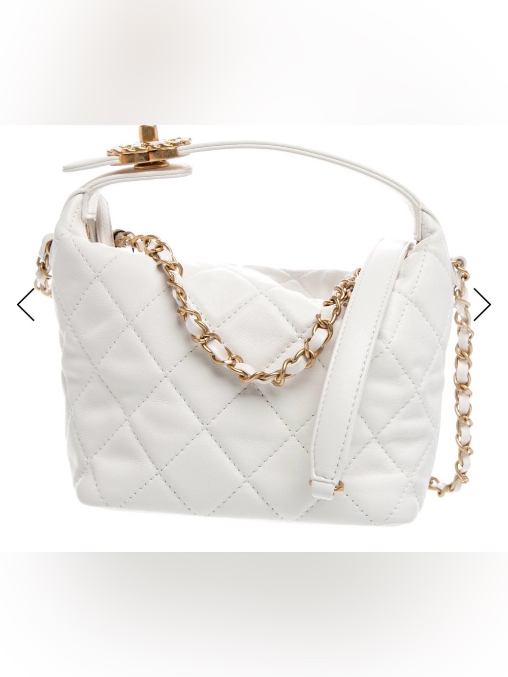 Chanel Quilted Perfect Meeting Hobo w/Tags